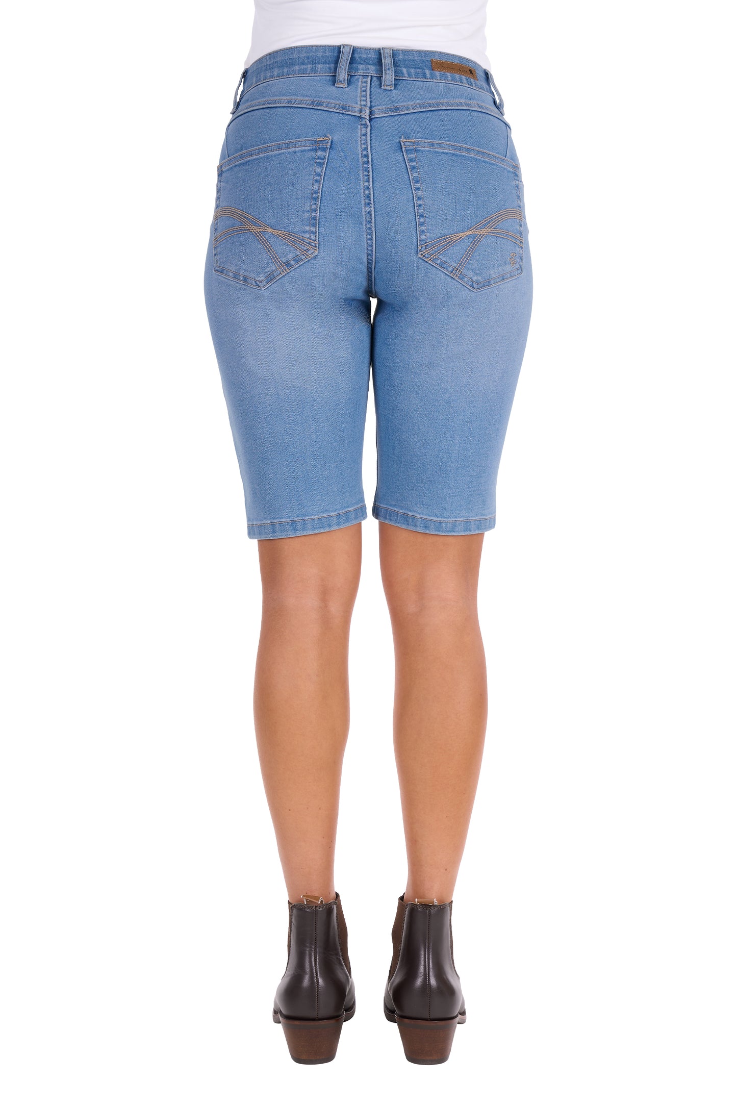 Thomas Cook Ebony Women's Denim Shorts – Light Wash