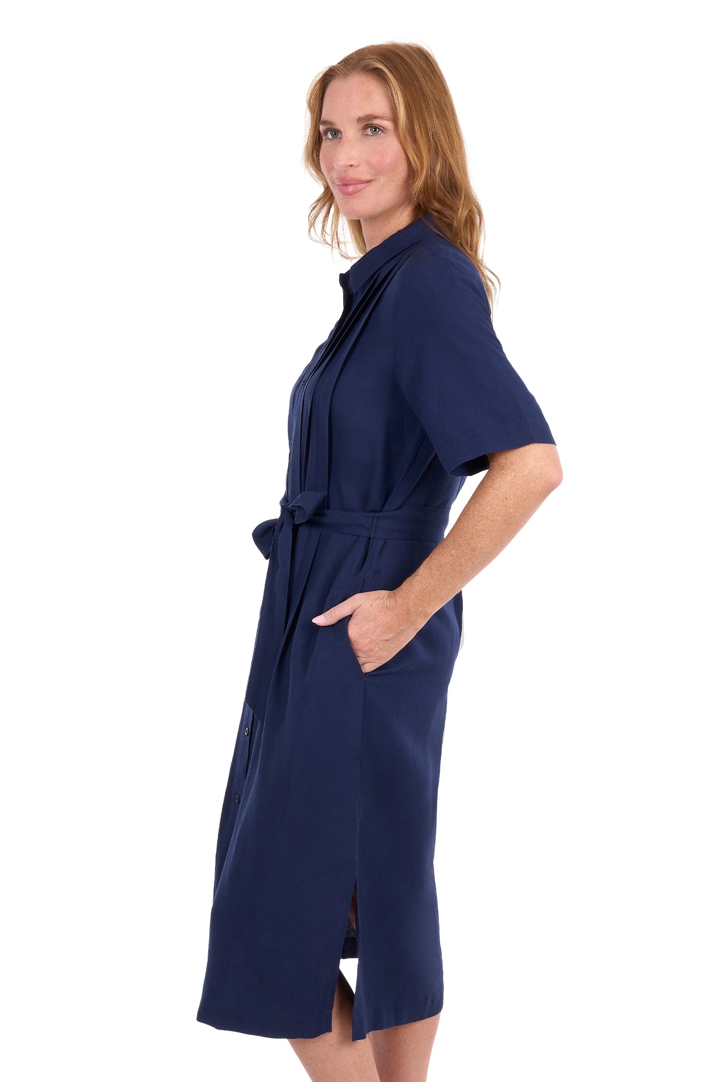 Thomas Cook Women's Carol Shirt Dress - Navy