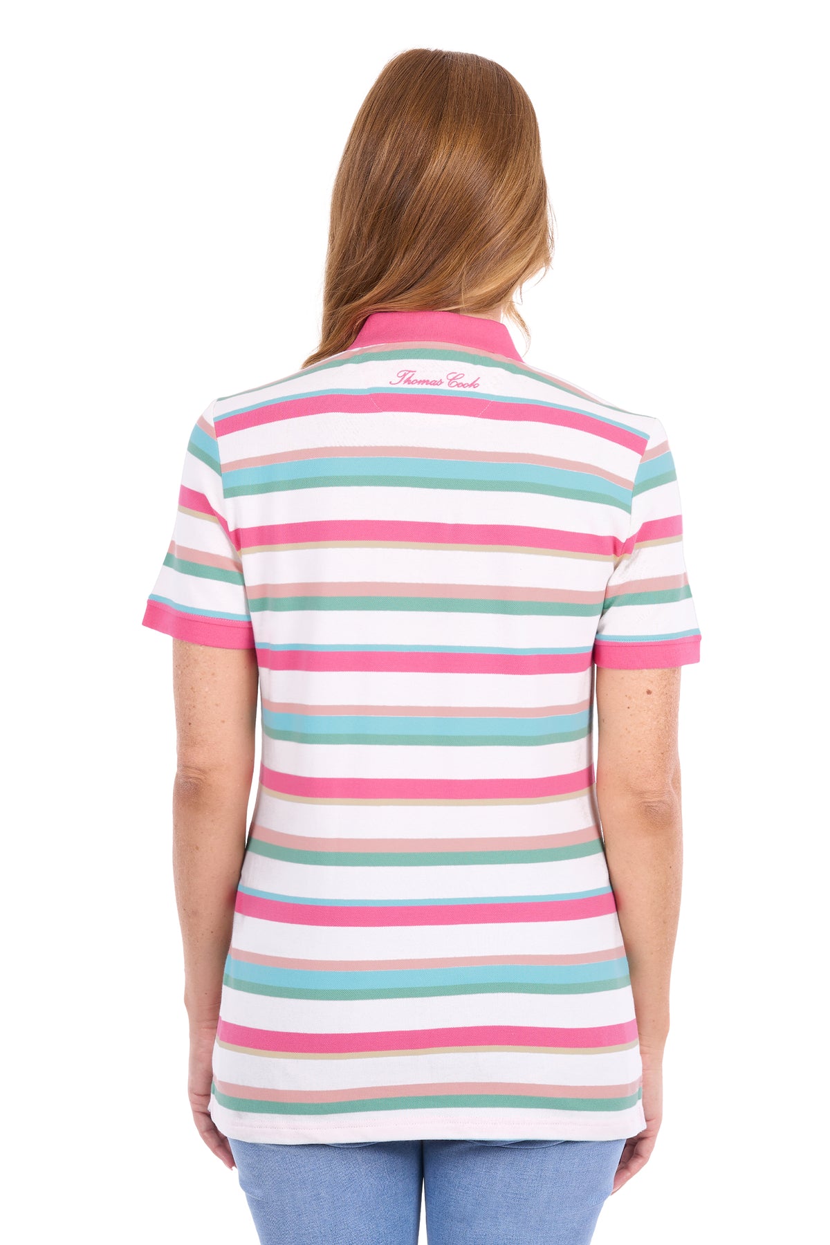 Thomas Cook Women’s Chiara Short Sleeve Polo Shirt – Multi