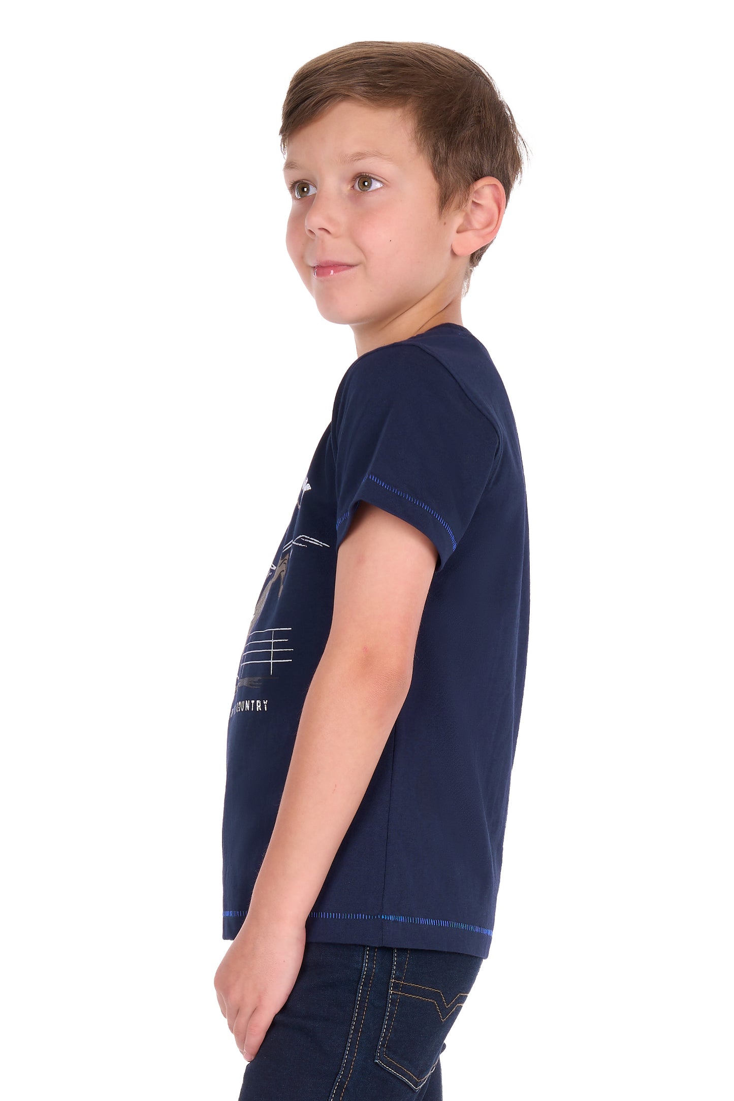 Thomas Cook Boys Dean Short Sleeve Tee - Navy