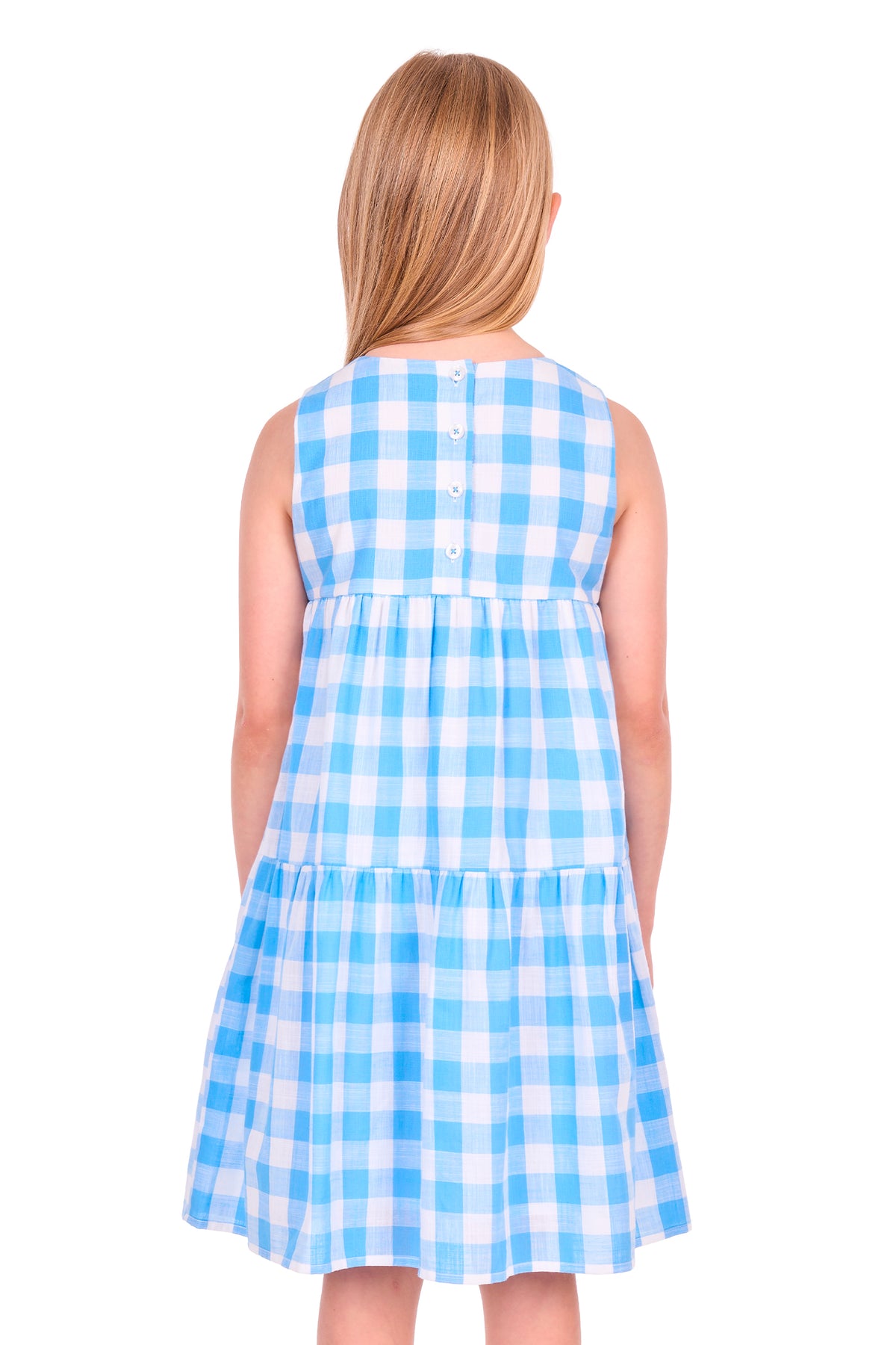 Thomas Cook Girls’ Amity Dress – Blue/White