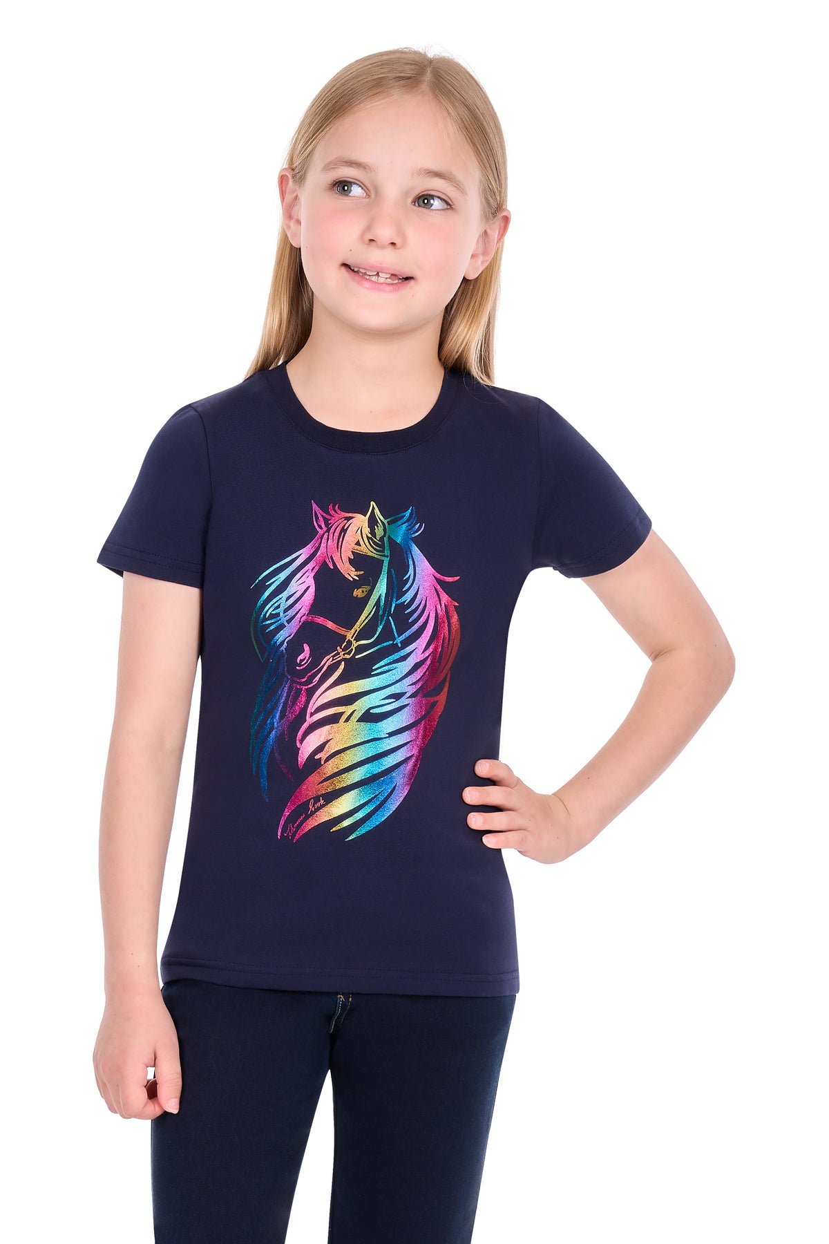 Thomas Cook Girls’ Fiona Short Sleeve T-Shirt – Navy