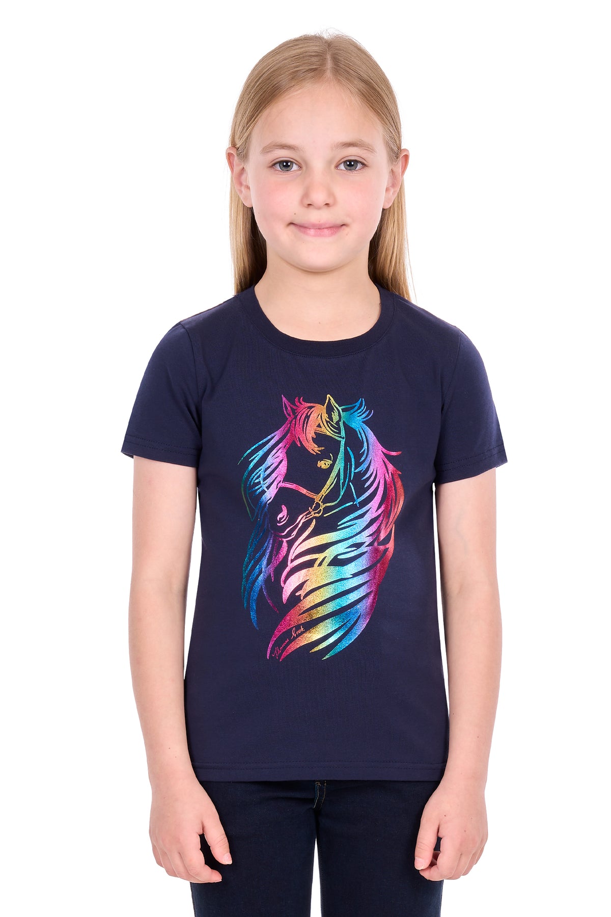 Thomas Cook Girls’ Fiona Short Sleeve T-Shirt – Navy