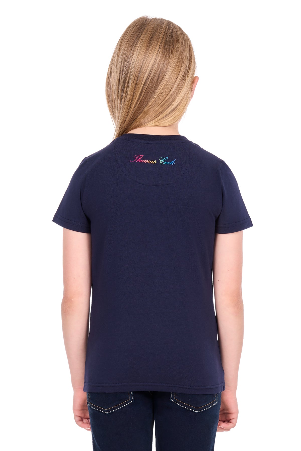 Thomas Cook Girls’ Fiona Short Sleeve T-Shirt – Navy
