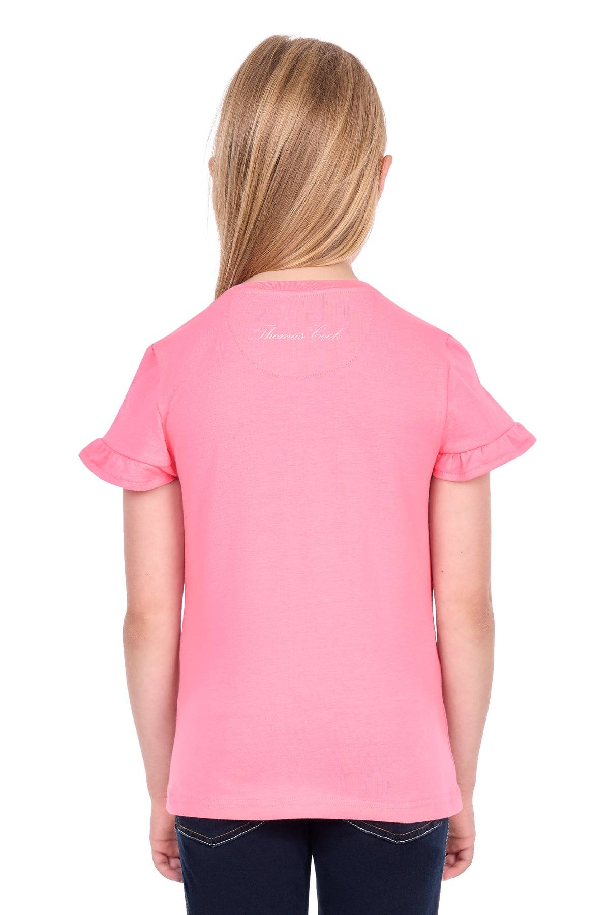 Thomas Cook Girls’ Mina Short Sleeve T-Shirt – French Pink