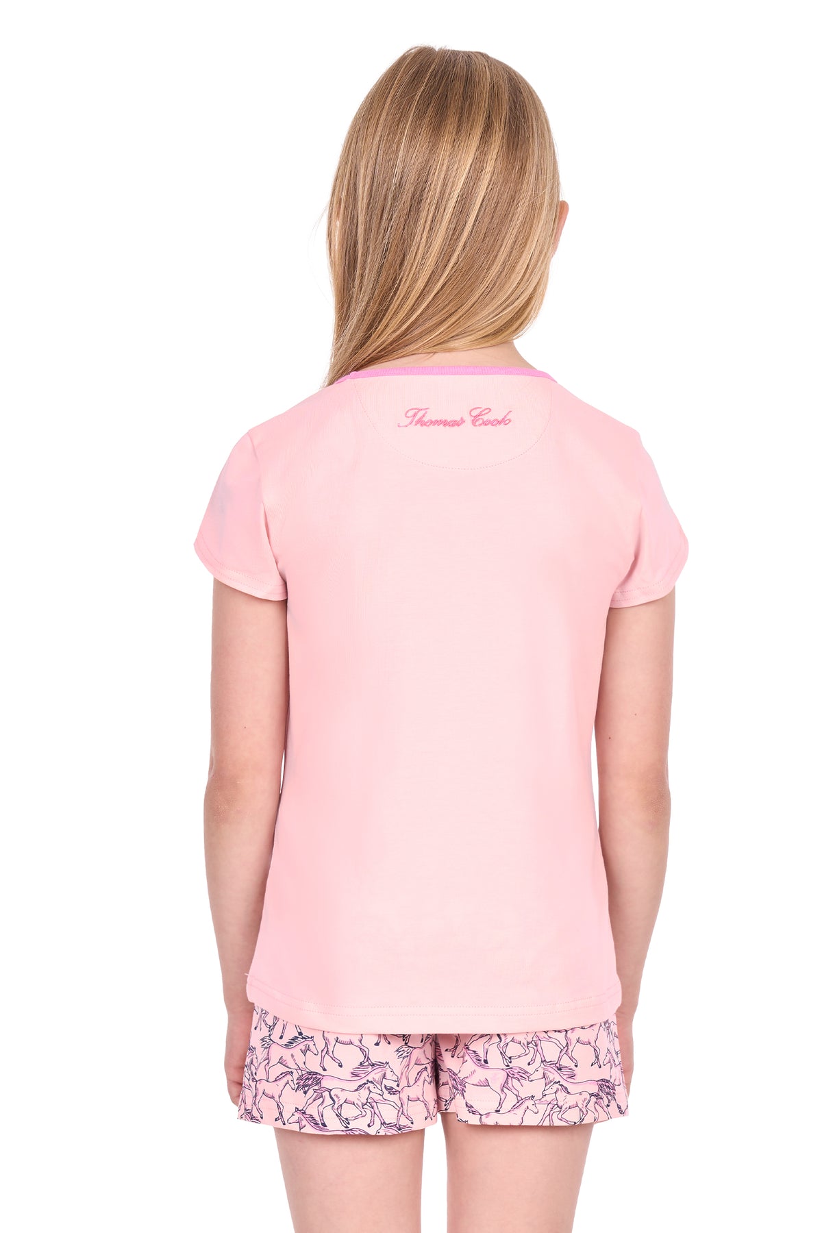 Thomas Cook Girls’ Horses Pyjamas – Peach