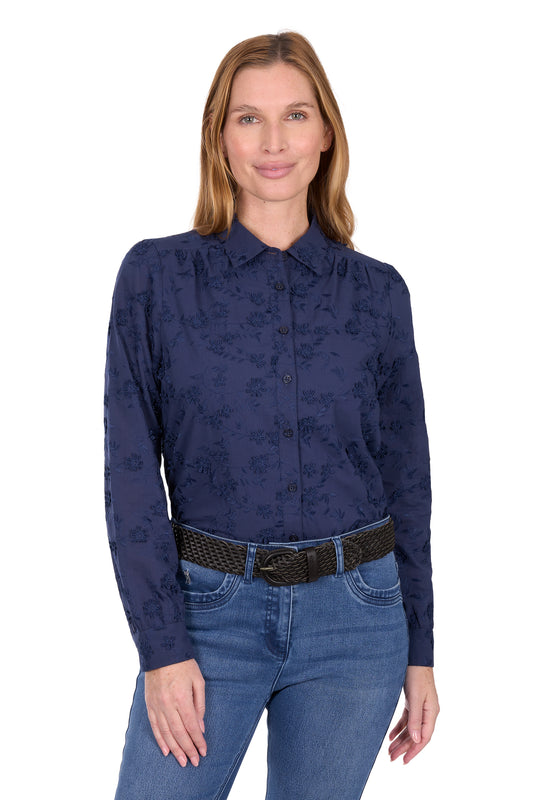 Thomas Cook Women's Remy Long Sleeve Shirt - Navy