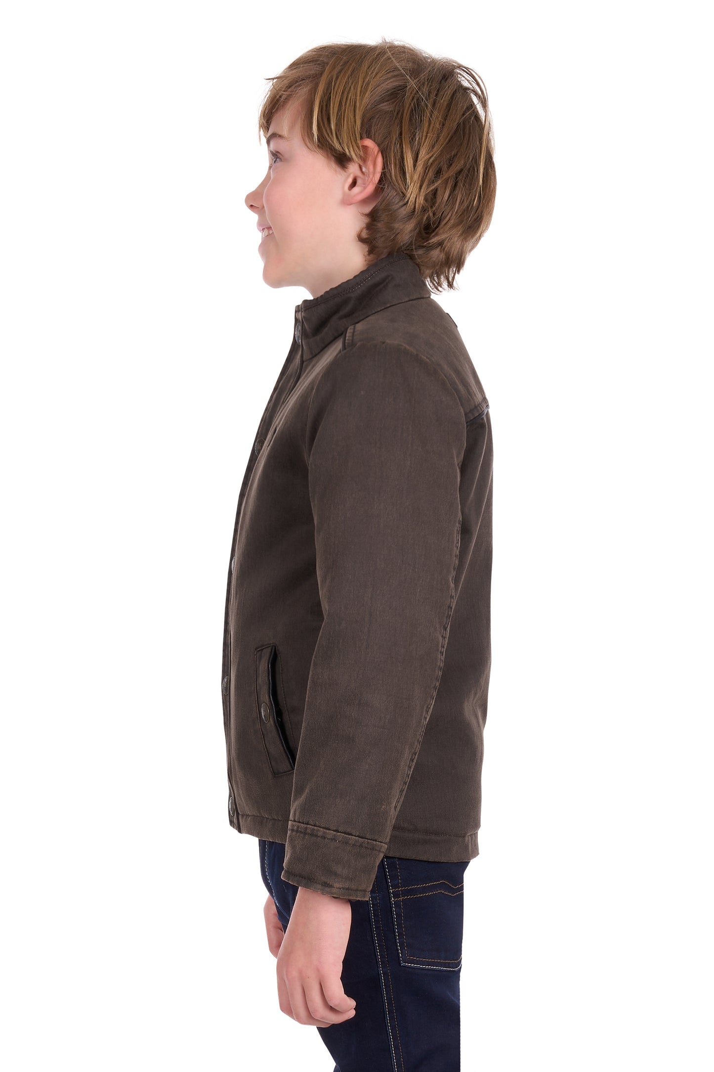 Thomas Cook Boy's Marcus Jacket - Rustic Mulch