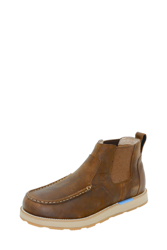 Twisted X Men's Cellstretch Wedge Boot - Light Chocolate