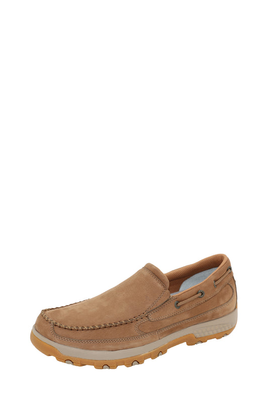 Twisted X Men's Cellstretch Slip On Moc - Camel