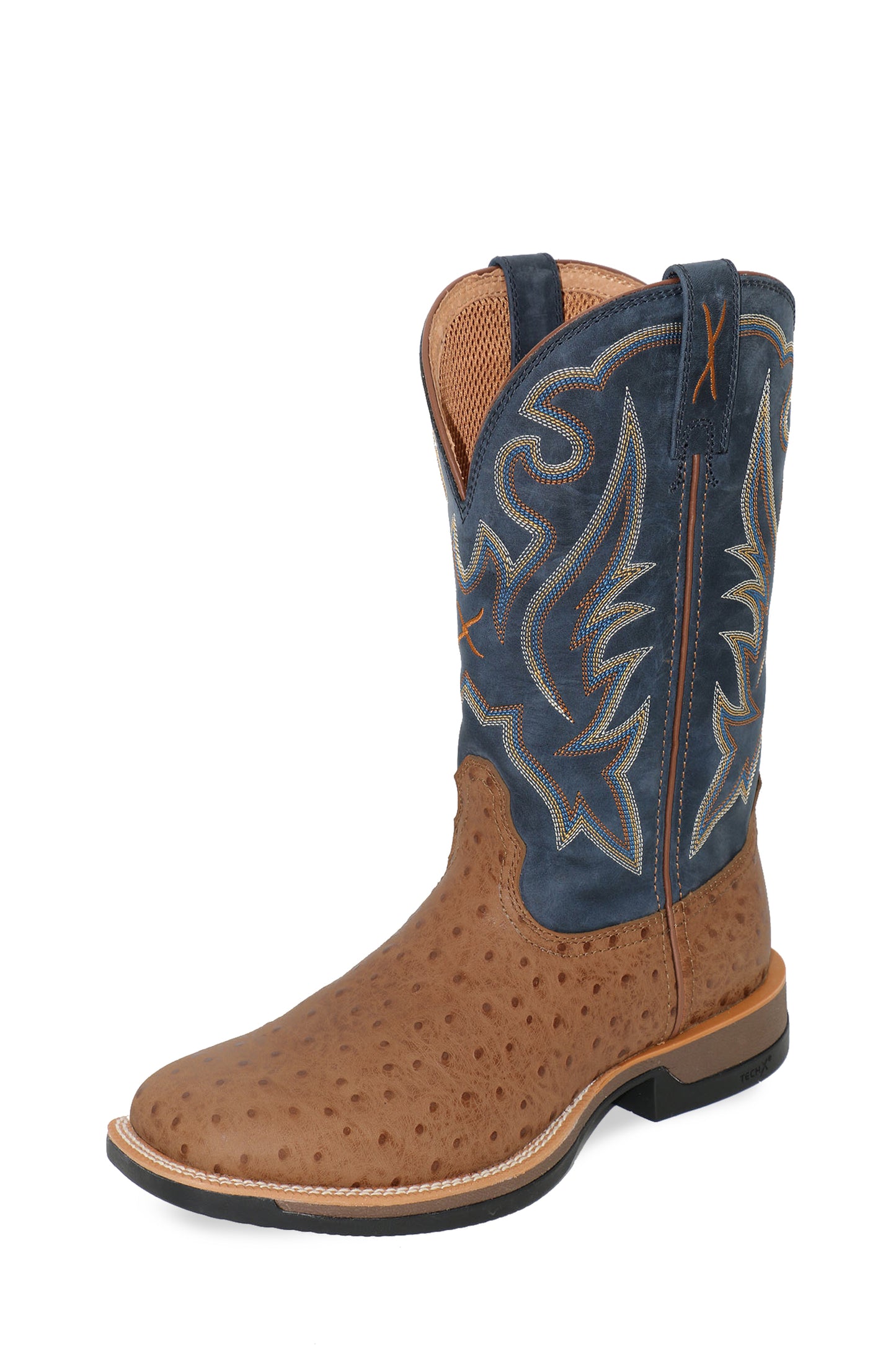Twisted X - Mens Navy Tech X 11 Boots - Chestnut/Navy