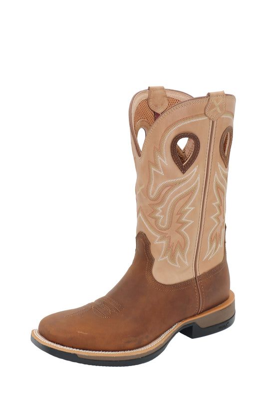 Twisted X Mens 12 Tech X1 Boot - Sepia/tan