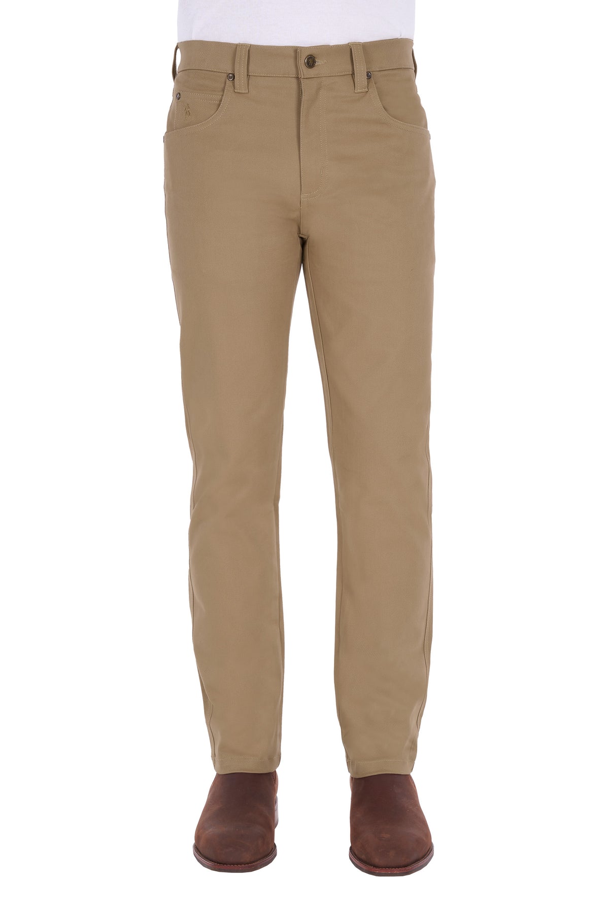 Thomas Cook Men's Tailored Moleskin Jean - Sand