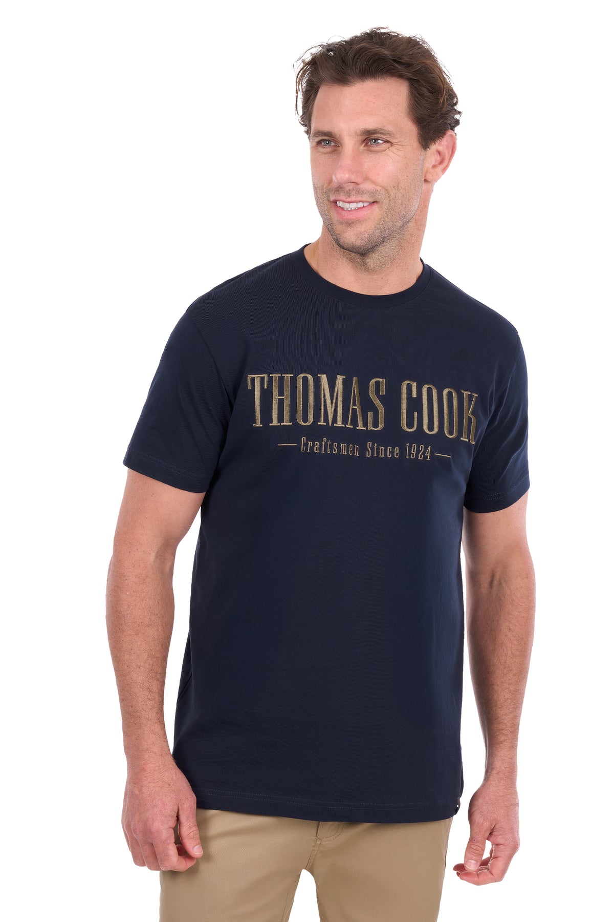 Thomas Cook Men’s Nathan Short-Sleeve Tee – Navy