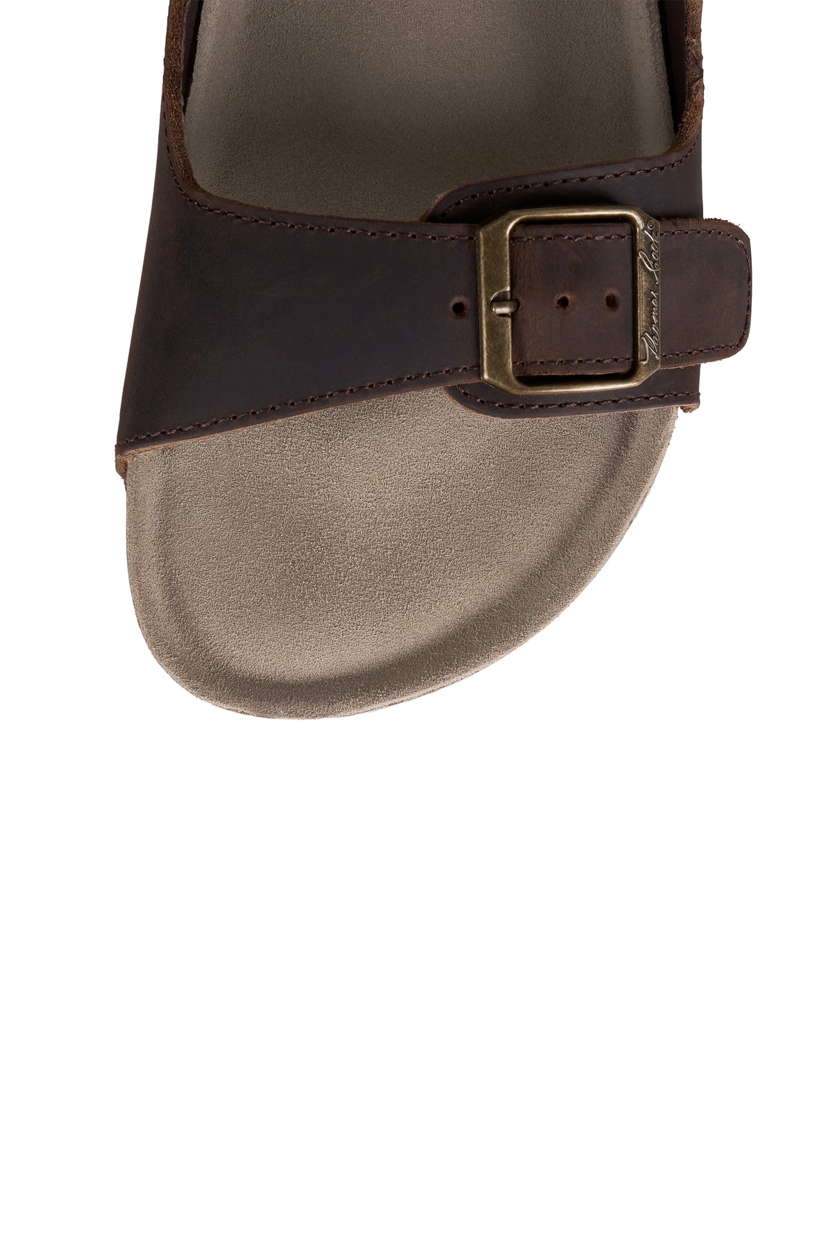 Thomas Cook Men's Ellis Buckle Sandal – Oiled Crazy Horse | Leather Sandal