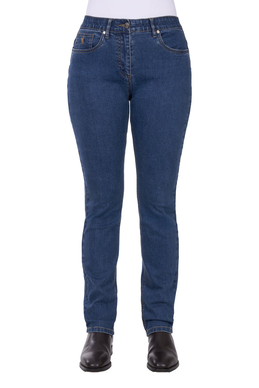Thomas Cook Women's Lucy Slim Leg Jean 32L - Mid Wash