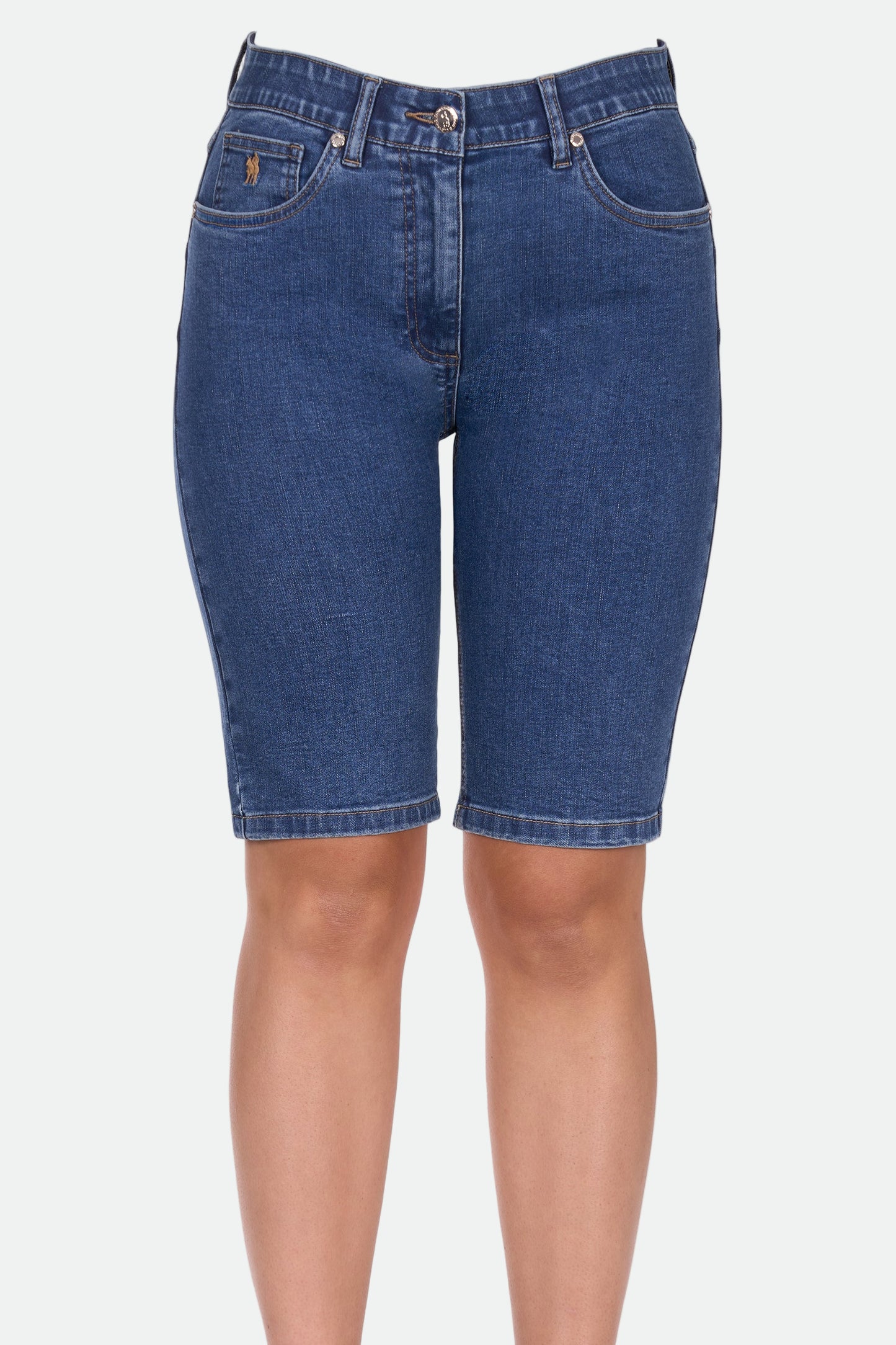 Thomas Cook Women's Lucy Denim Short - Mid Wash
