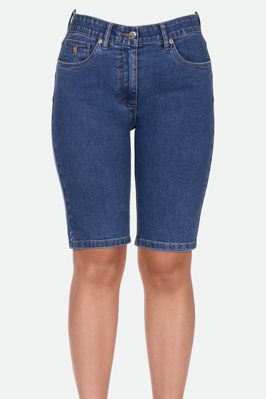 Thomas Cook Women's Lucy Denim Short - Mid Wash