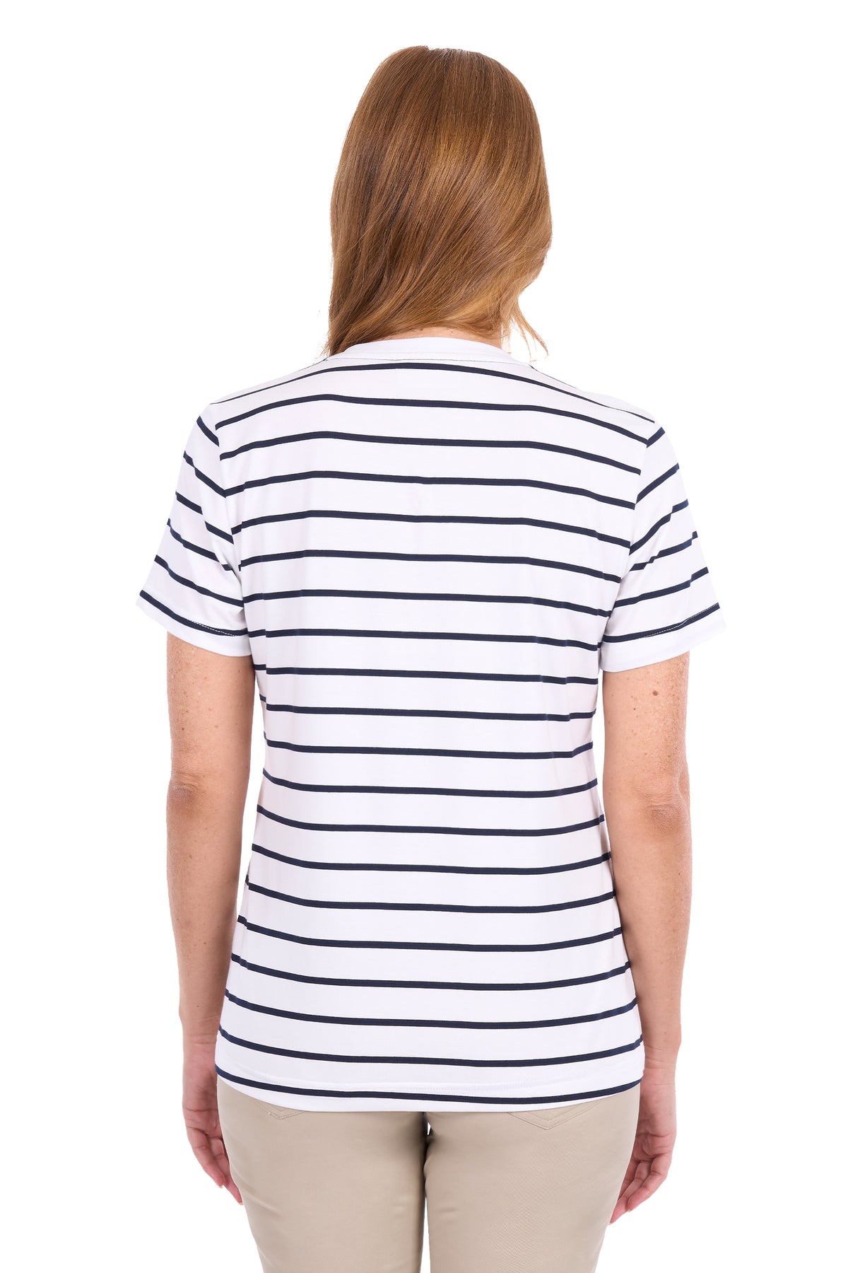 Thomas Cook Wilma Women's Short Sleeve T-Shirt – Navy/White