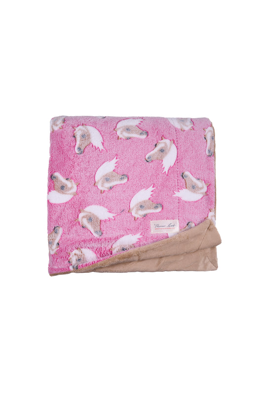 Thomas Cook HORSE SNUGGLE RUG - PINK