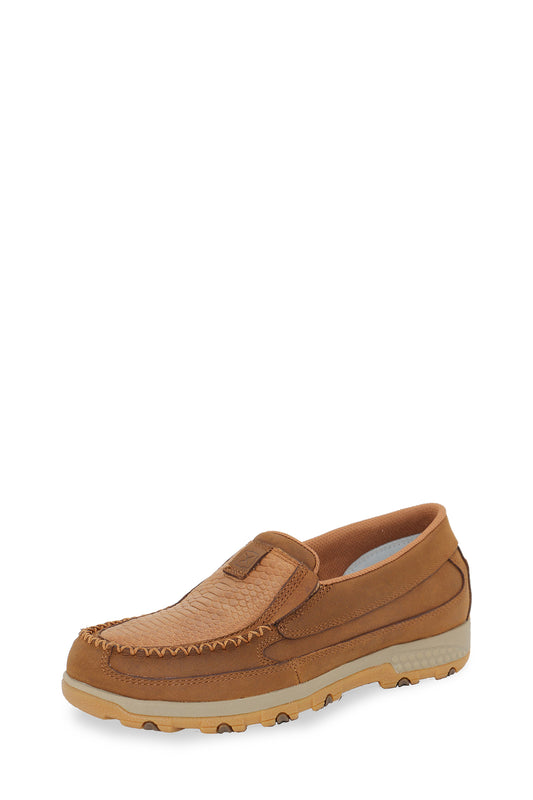 TWISTED X WOMENS SNAKE CELLSTRETCH SLIP ON