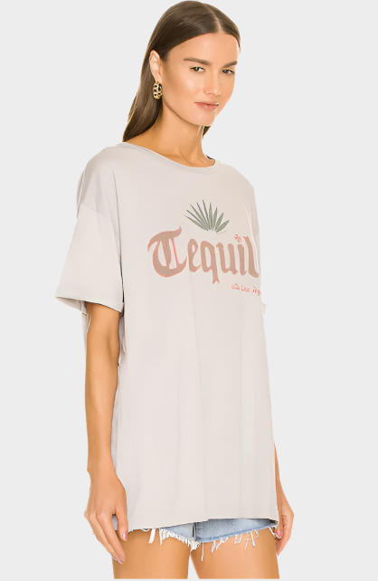 The Laundry Room Tequila - Oversized Tee - Star Dust