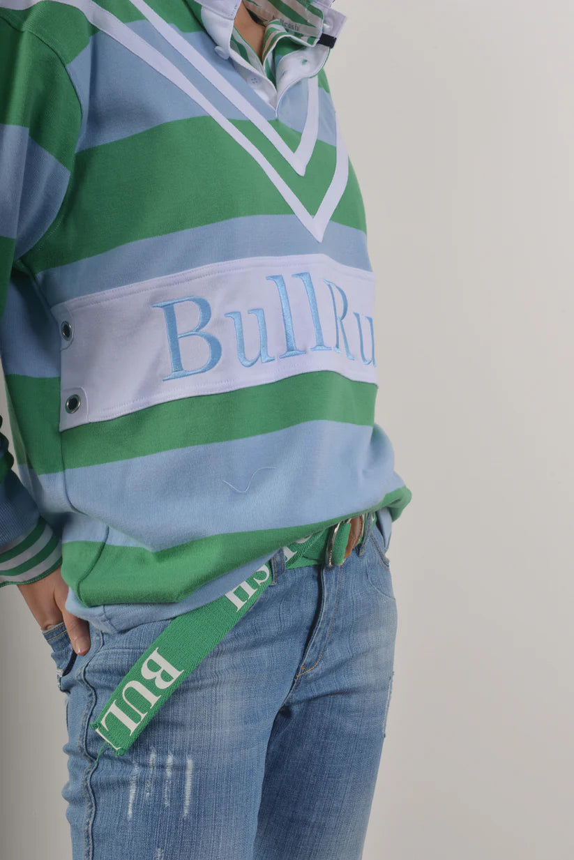 Bullrush Unisex The Pines Rugby - Blue/Green