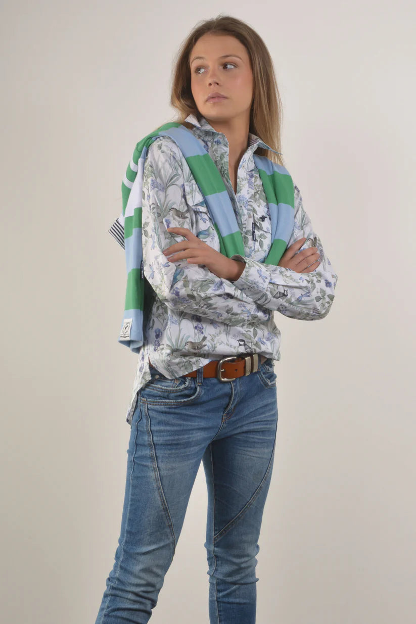 Bullrush Women's The Pines Shirt - Garden