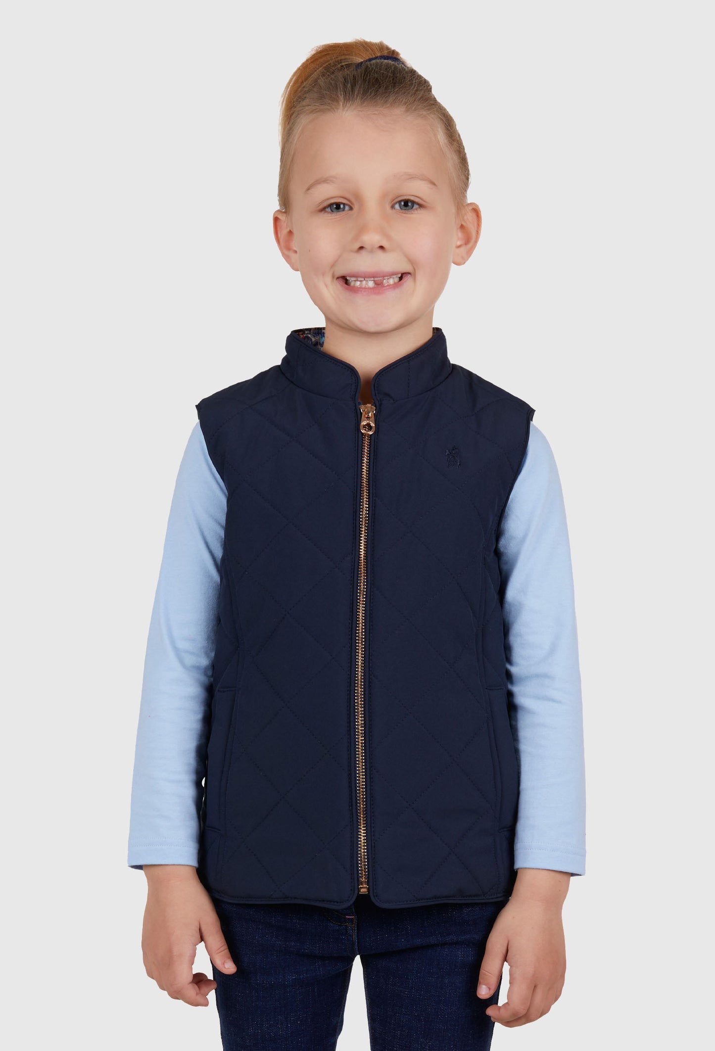 THOMAS COOK GIRLS PATTI VEST (NAVY)