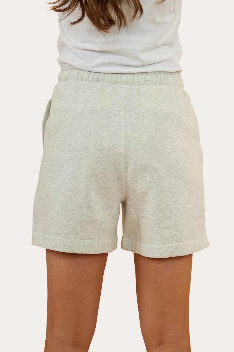 Ringers Western Women's I Heart Cowboys Short (Light Grey Marle)