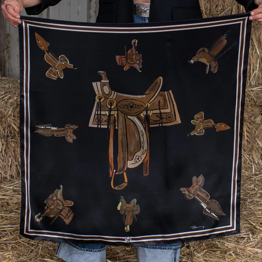 Fringe Scarves Take A Seat