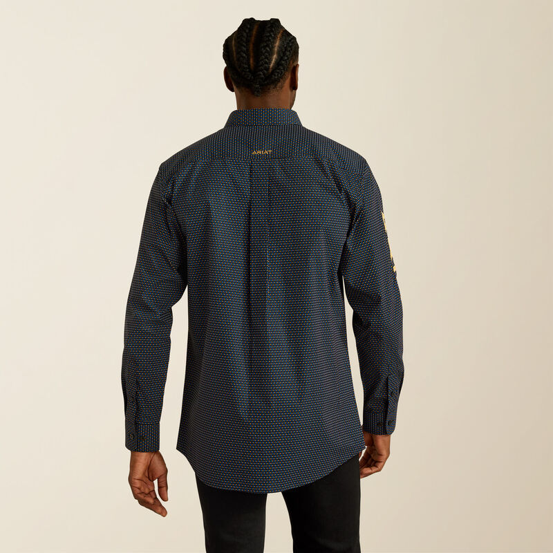 Ariat Men's Team Portland Fitted Shirt - Black