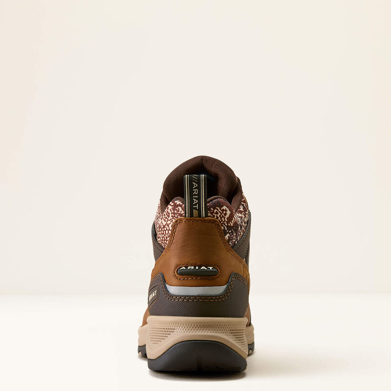 Ariat Women's Terrain Trek Waterproof Boot -  Natural Tan |Tan Mixed Animal Print
