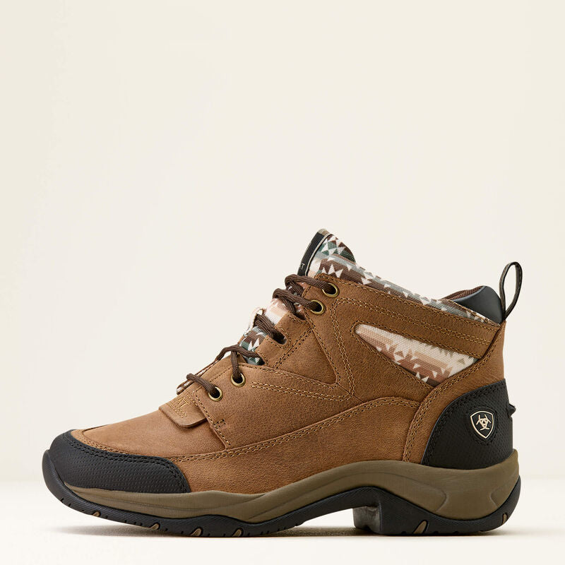 Ariat Men's Terrain Boot - DARK TAN|NATURAL SOUTHWEST PRINT