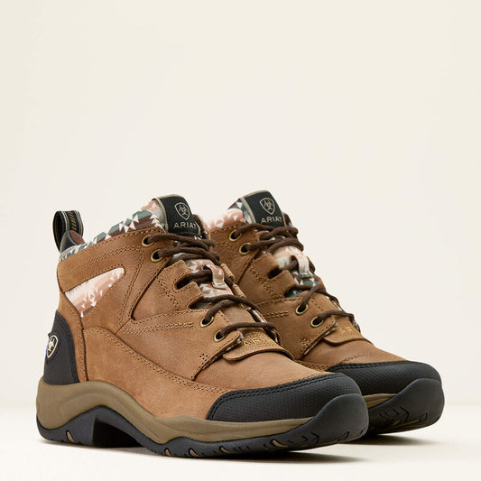 Ariat Men's Terrain Boot - DARK TAN|NATURAL SOUTHWEST PRINT