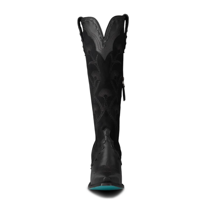 Lane Boots Tessa Knee High – Jet Black