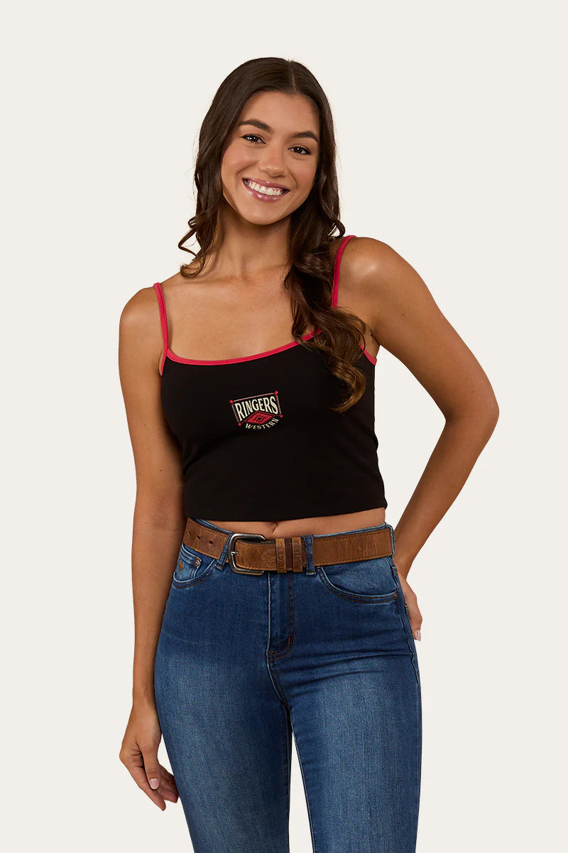 Ringers Western Women's Test Ride Tank - Black