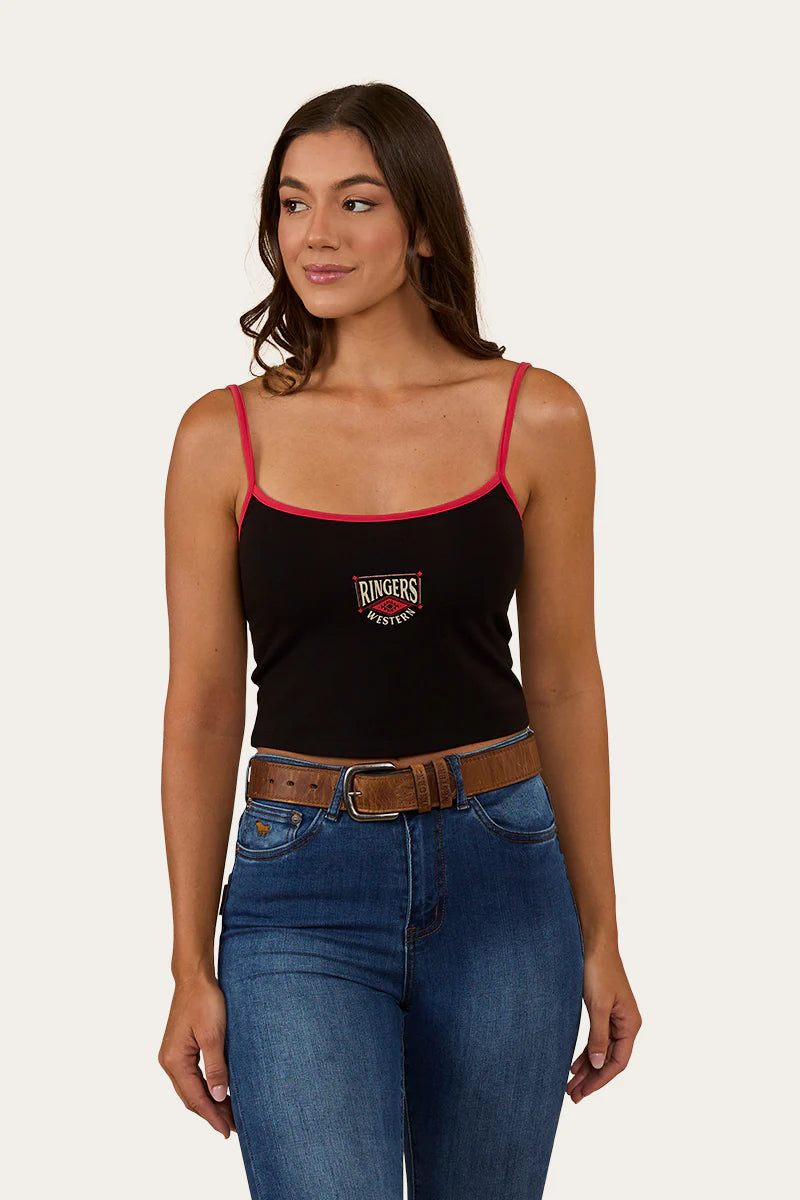 Ringers Western Women's Test Ride Tank - Black