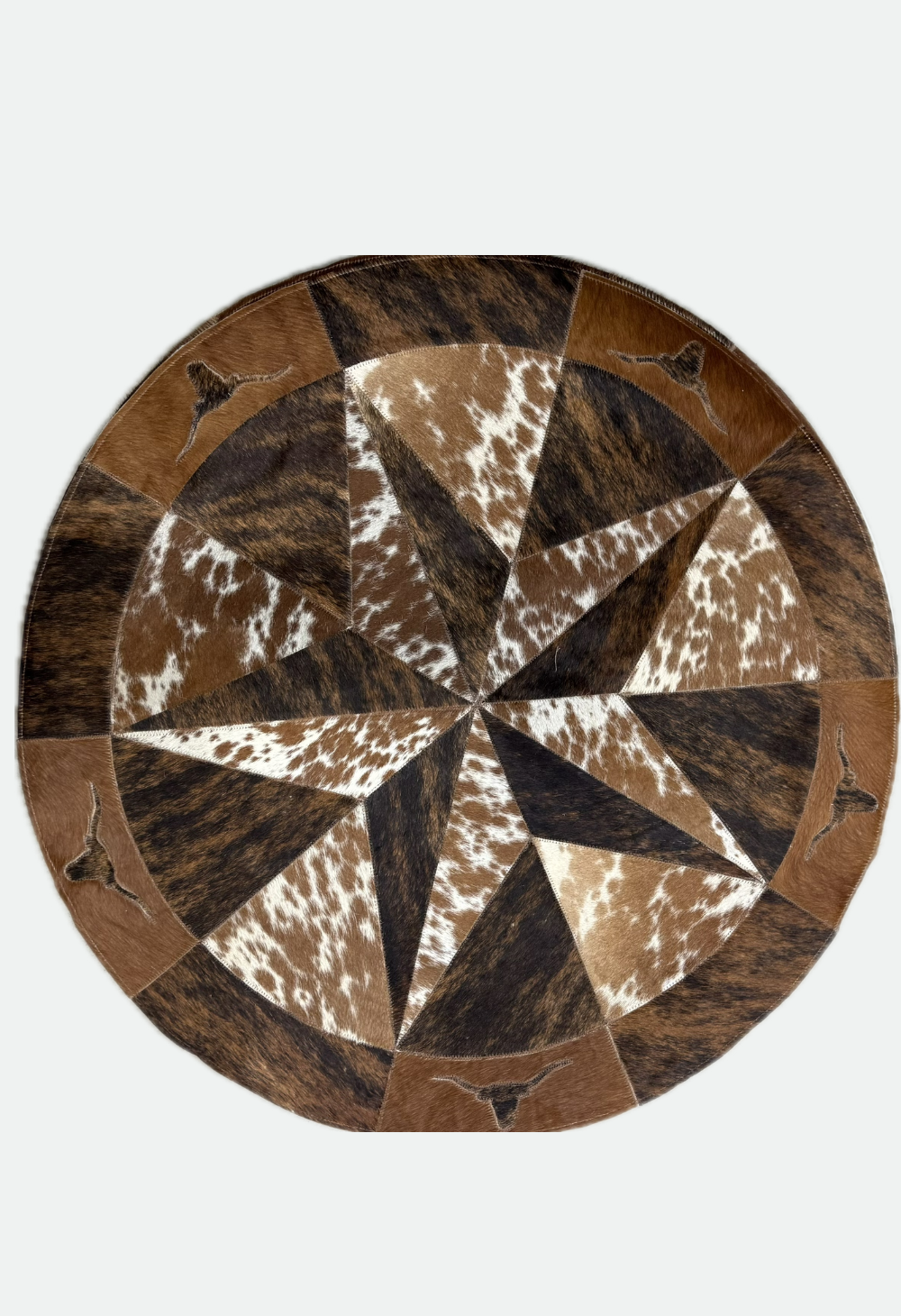 Texas Cowhide Star Rugs
