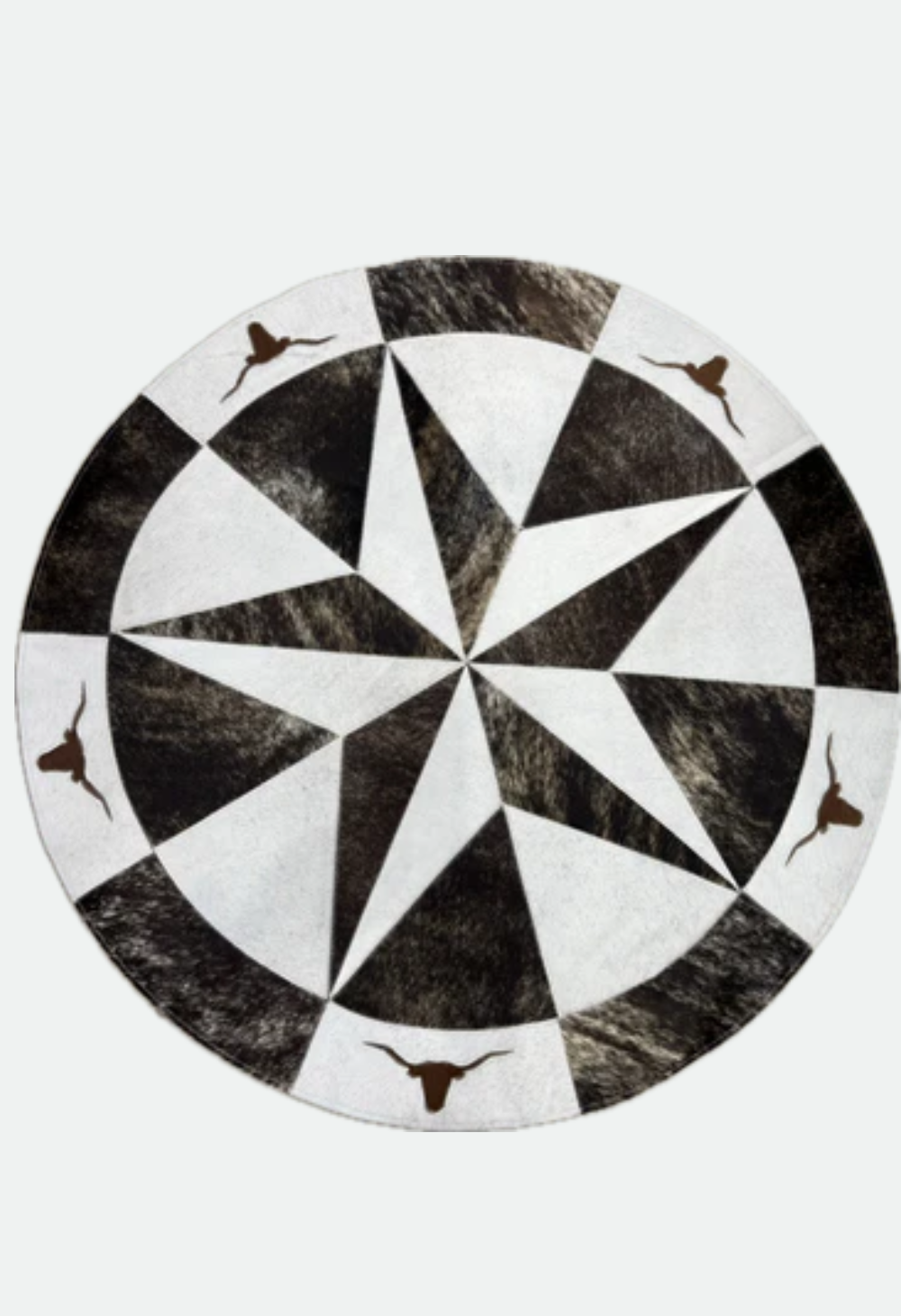 Texas Cowhide Star Rugs