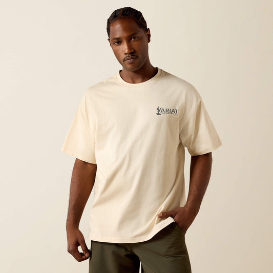 Ariat Men's The Wicked Boxy T-Shirt - Sandshell