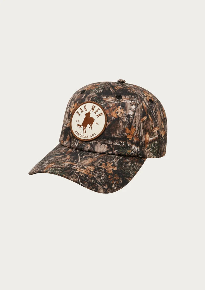 FAR MER Wilderness Patch Cap – 6-Panel Washed Cotton Hat