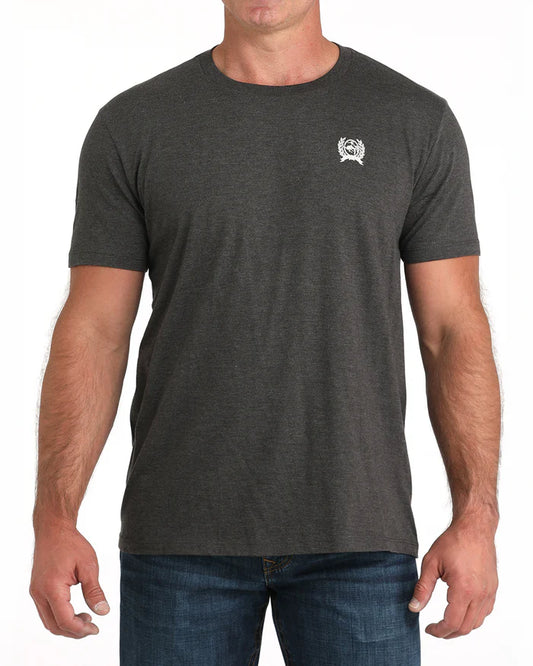 Cinch Men's Graphic Tee - Charcoal