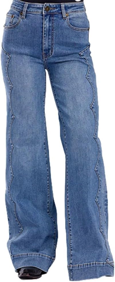 Tin Haul Western Jeans Womens Claire Blue