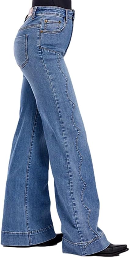 Tin Haul Western Jeans Womens Claire Blue