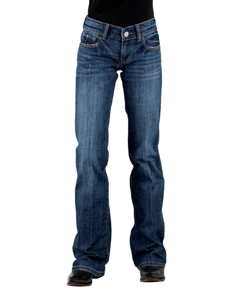 Tin Haul Western Jeans Womens Rosie Bootcut Blue