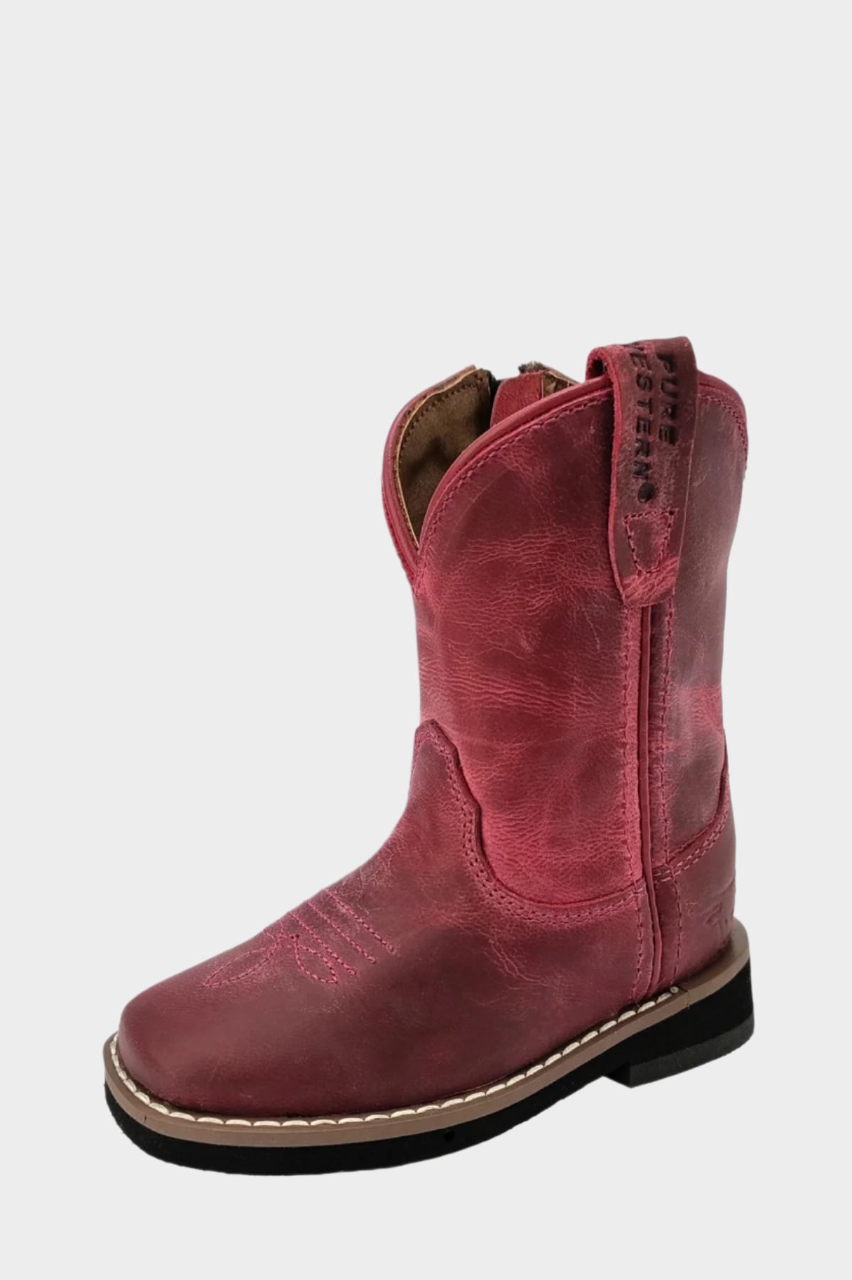 Pure Western Toddler’s Cassie Boot - RASPBERRY