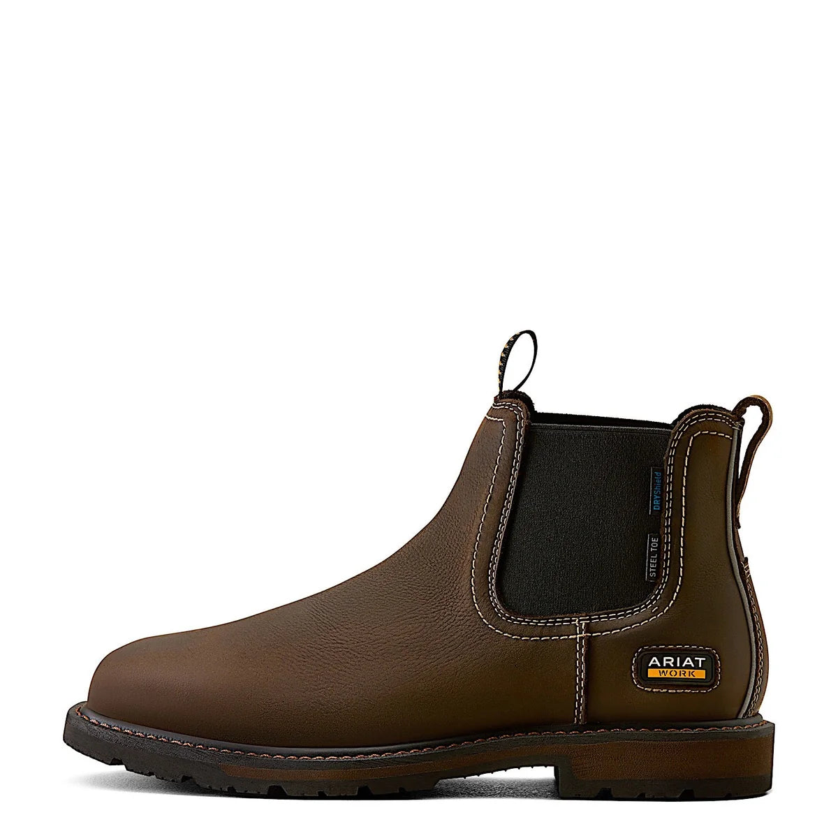 Ariat Men's Groundbreaker Chelsea H2O WST ST - Dark Brown