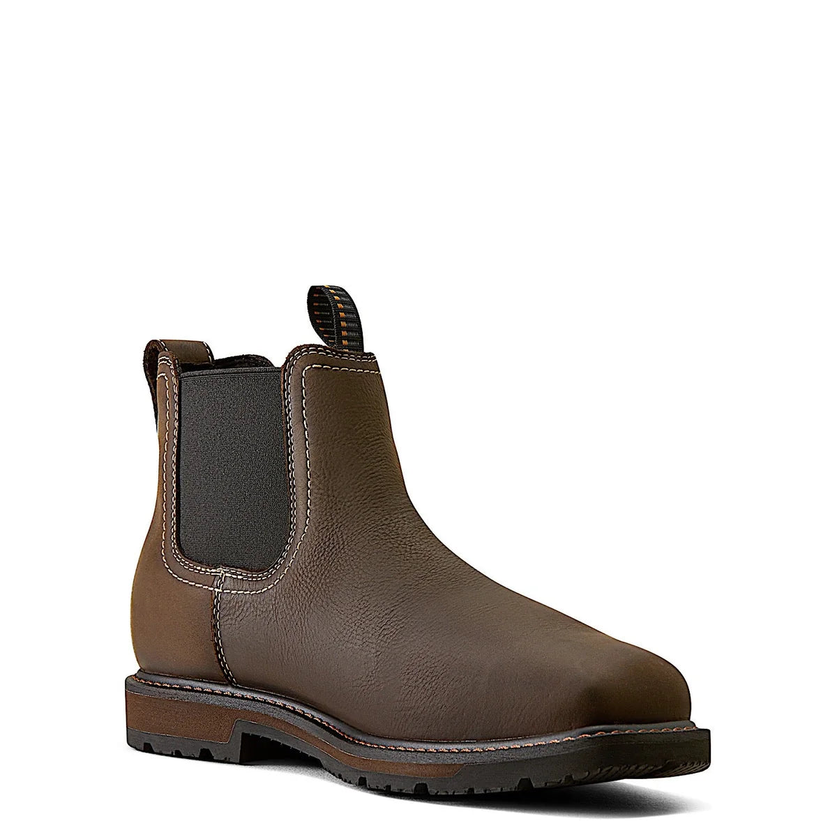 Ariat Men's Groundbreaker Chelsea H2O WST ST - Dark Brown