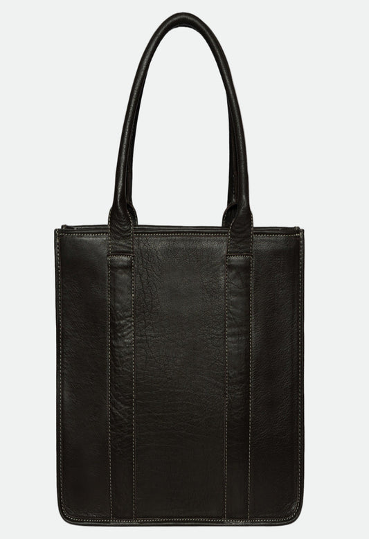 The Design Edge Tooling Leather Cowhide Boot Stitch Bag – Norman (AB80)